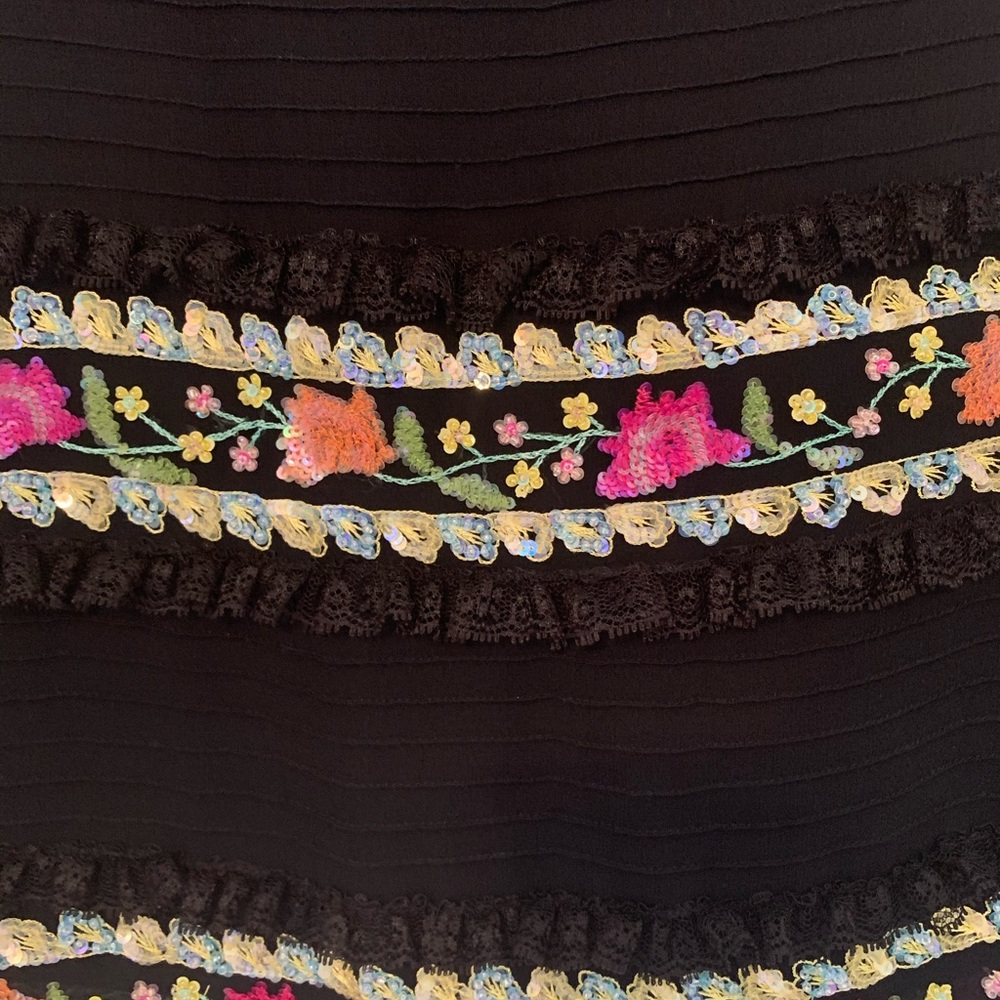 Escada black silk skirt - Picture 4 of 13